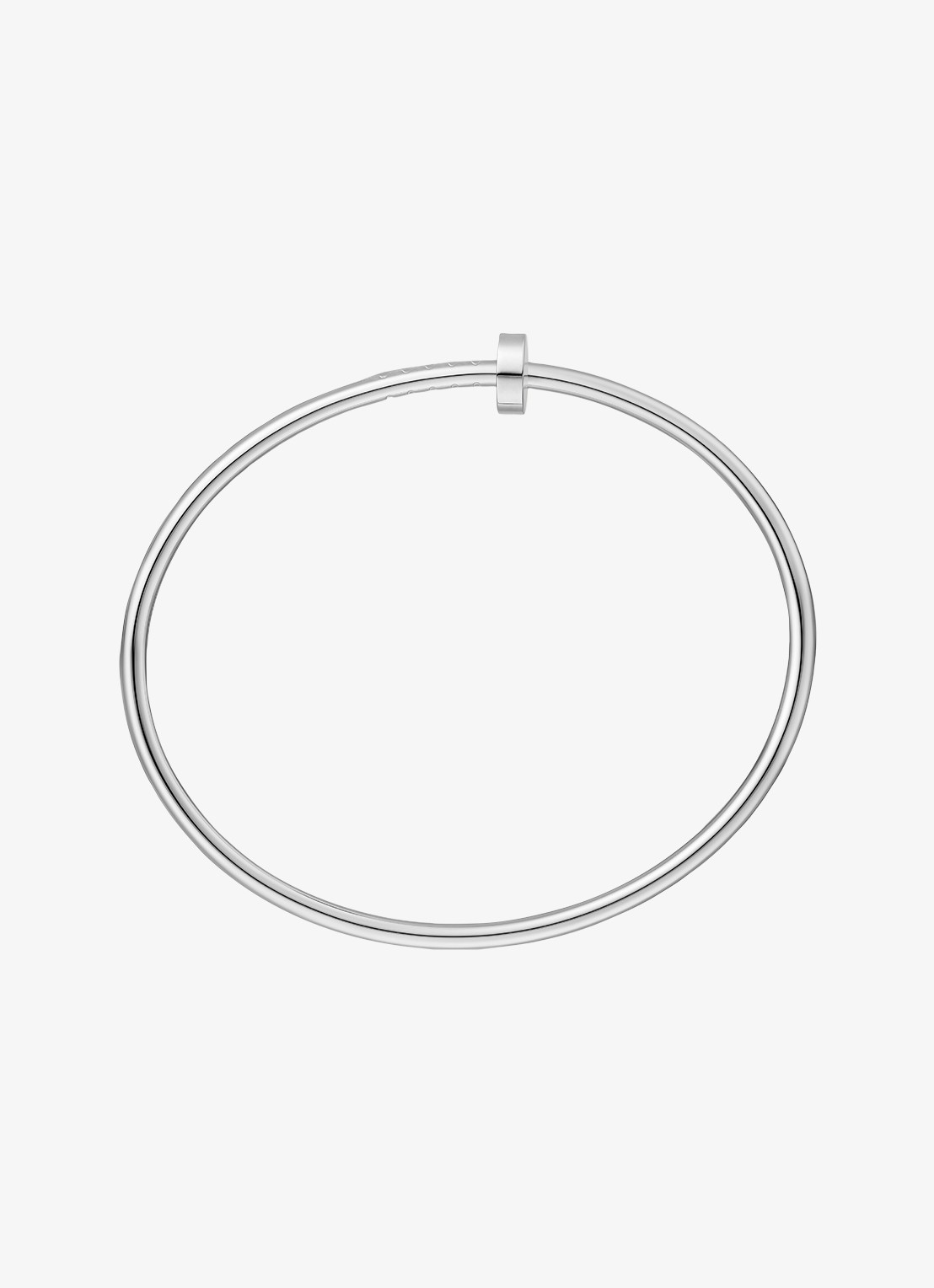 Cartier Juste un Clou armband, klein model van 18 karaat witgoud CRB6083917 - detail 4 witgoud