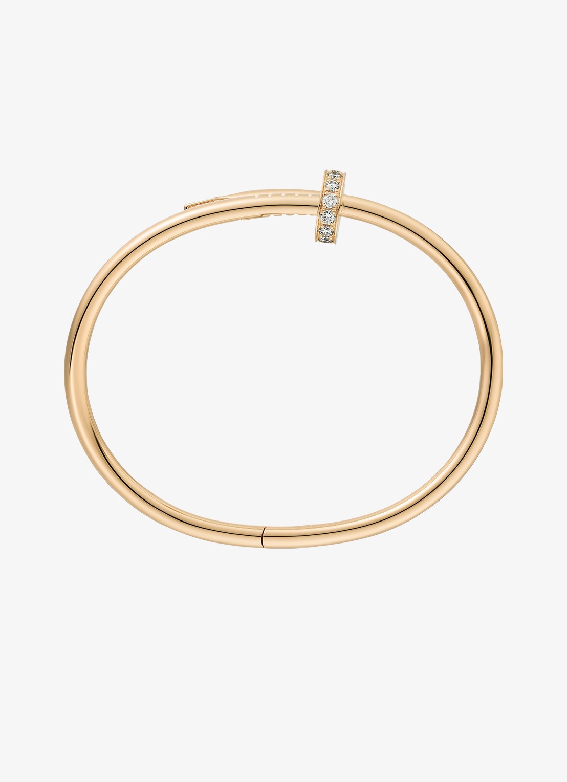 Cartier Juste un Clou armband van 18k geelgoud met diamanten CRB6048600 - detail 4 geelgoud