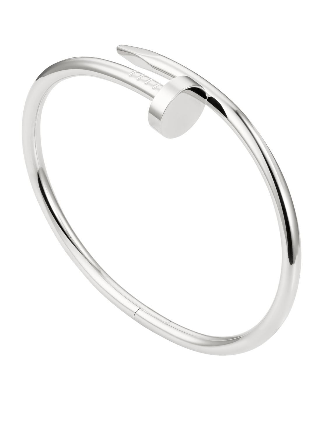 Cartier Juste un Clou armband van 18k witgoud B6048300 - voorkant 3 witgoud