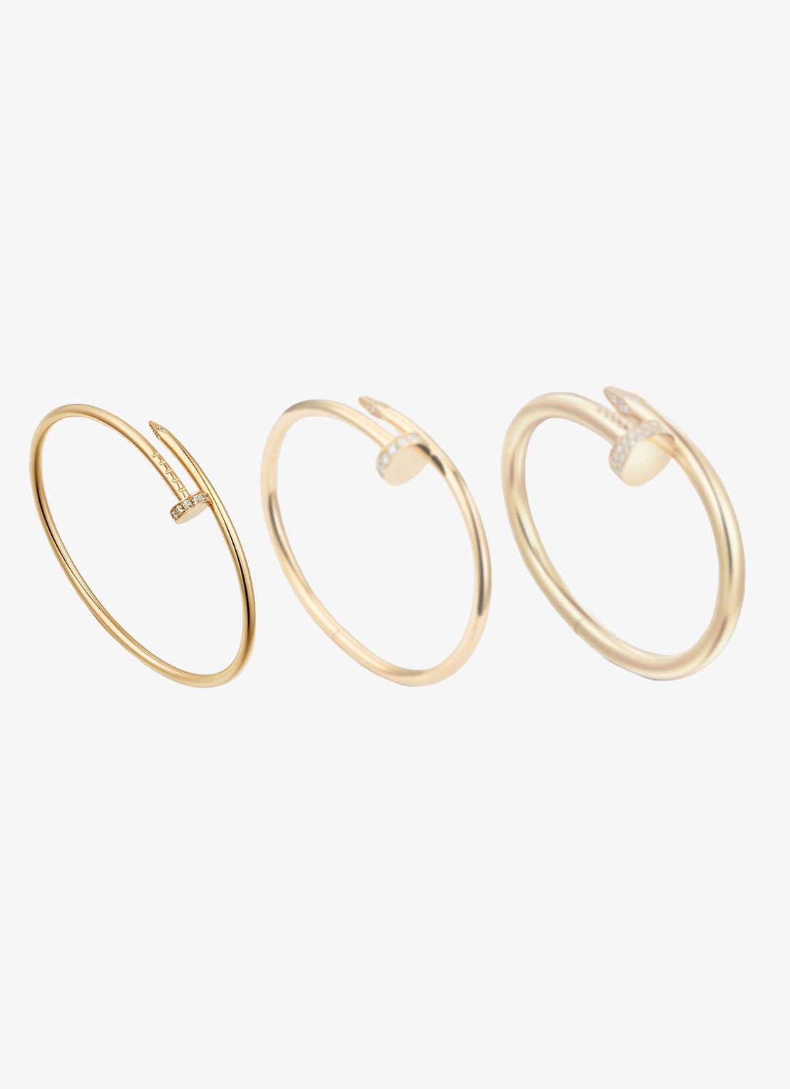 Cartier Juste un Clou bangle, klein model van 18 karaat geelgoud met 0.18 ct diamant CRB6066117 - detail 4 geelgoud