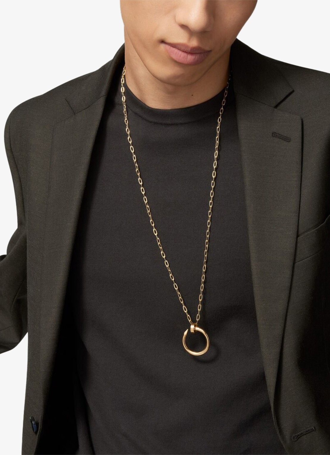 Cartier Juste un Clou ketting van 18 karaat geelgoud CRN7424510  - voorkant 2 geelgoud