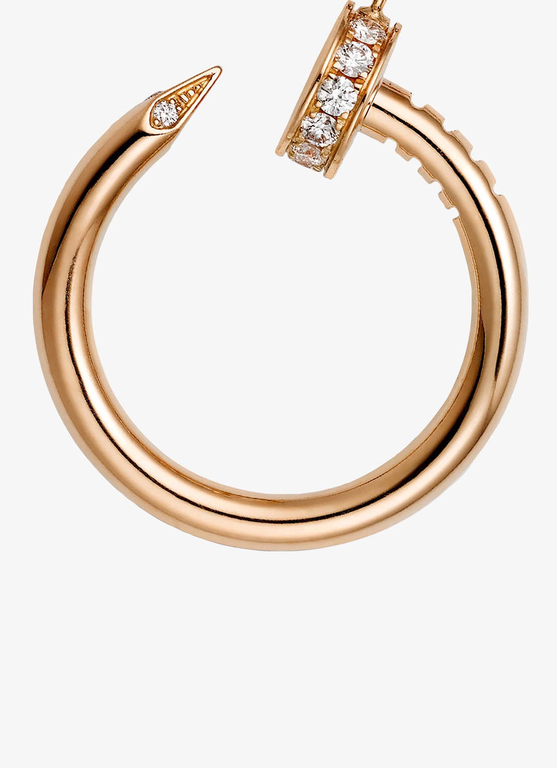 Cartier Juste un Clou ketting van 18 karaat roségoud met 0.12 diamant CRB7224887 - detail 5 roségoud