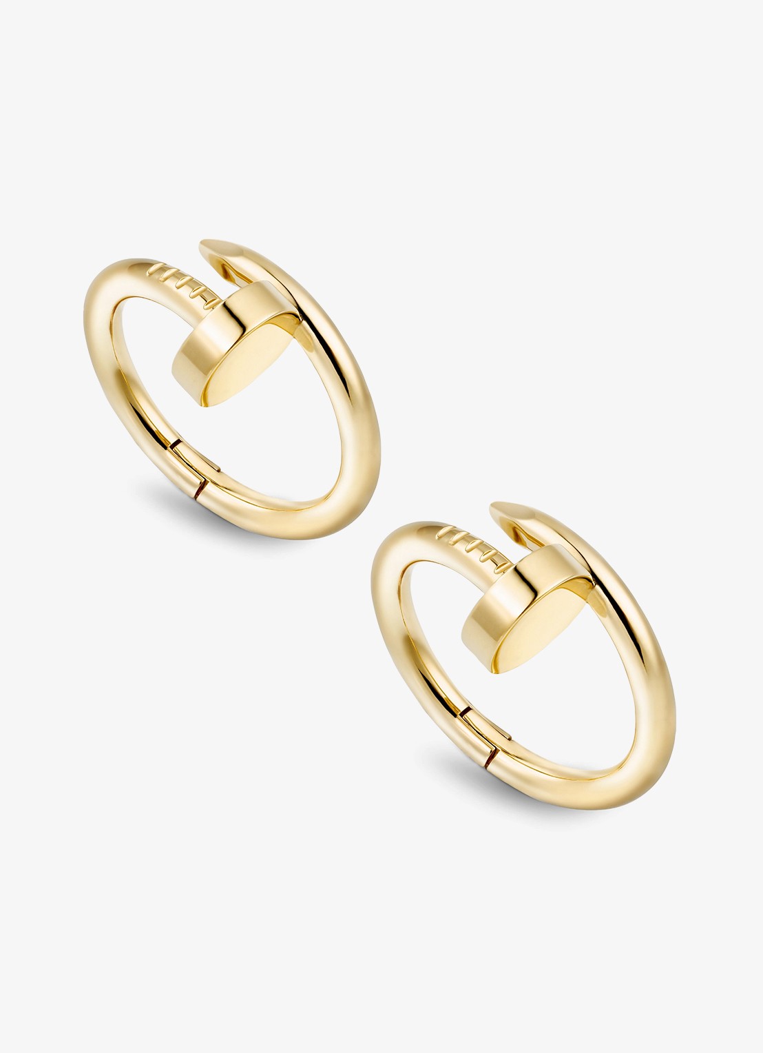 Cartier Juste un Clou manchetknopen van 18 karaat geelgoud CROG000748 - detail geelgoud