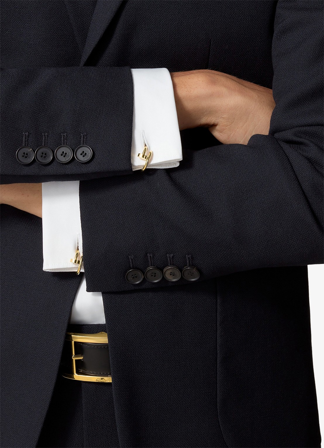 Cartier Juste un Clou manchetknopen van 18 karaat geelgoud CROG000748 - voorkant 6 geelgoud