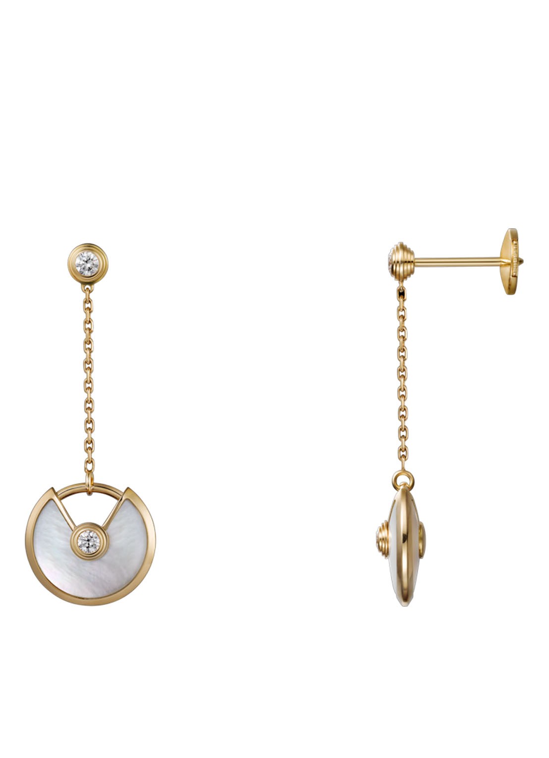 Cartier Juste un Clou oorringen van 18k geelgoud CRB8301235 - detail geelgoud