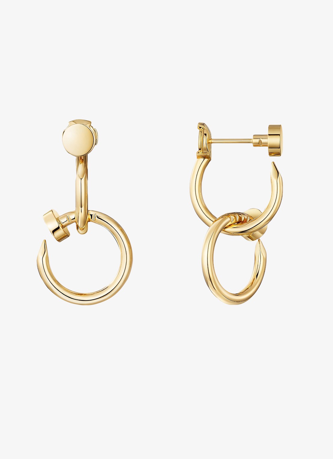 Cartier Juste un Clou oorstekers van 18 karaat geelgoud CRB8301528 - detail 3 geelgoud