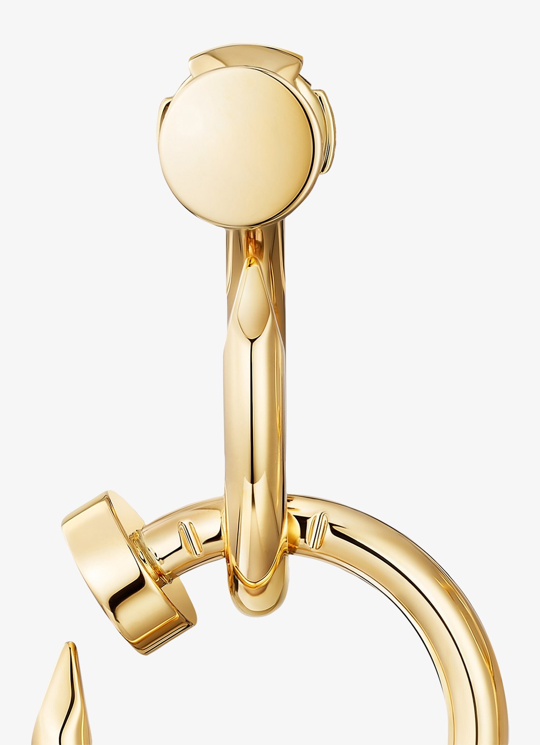 Cartier Juste un Clou oorstekers van 18 karaat geelgoud CRB8301528 - detail 4 geelgoud