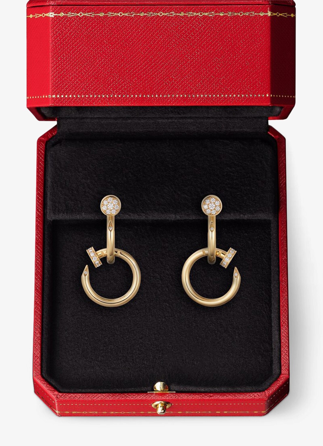 Cartier Juste un Clou oorstekers van 18 karaat geelgoud met 27 diamanten CRB8301504 - detail 6 geelgoud