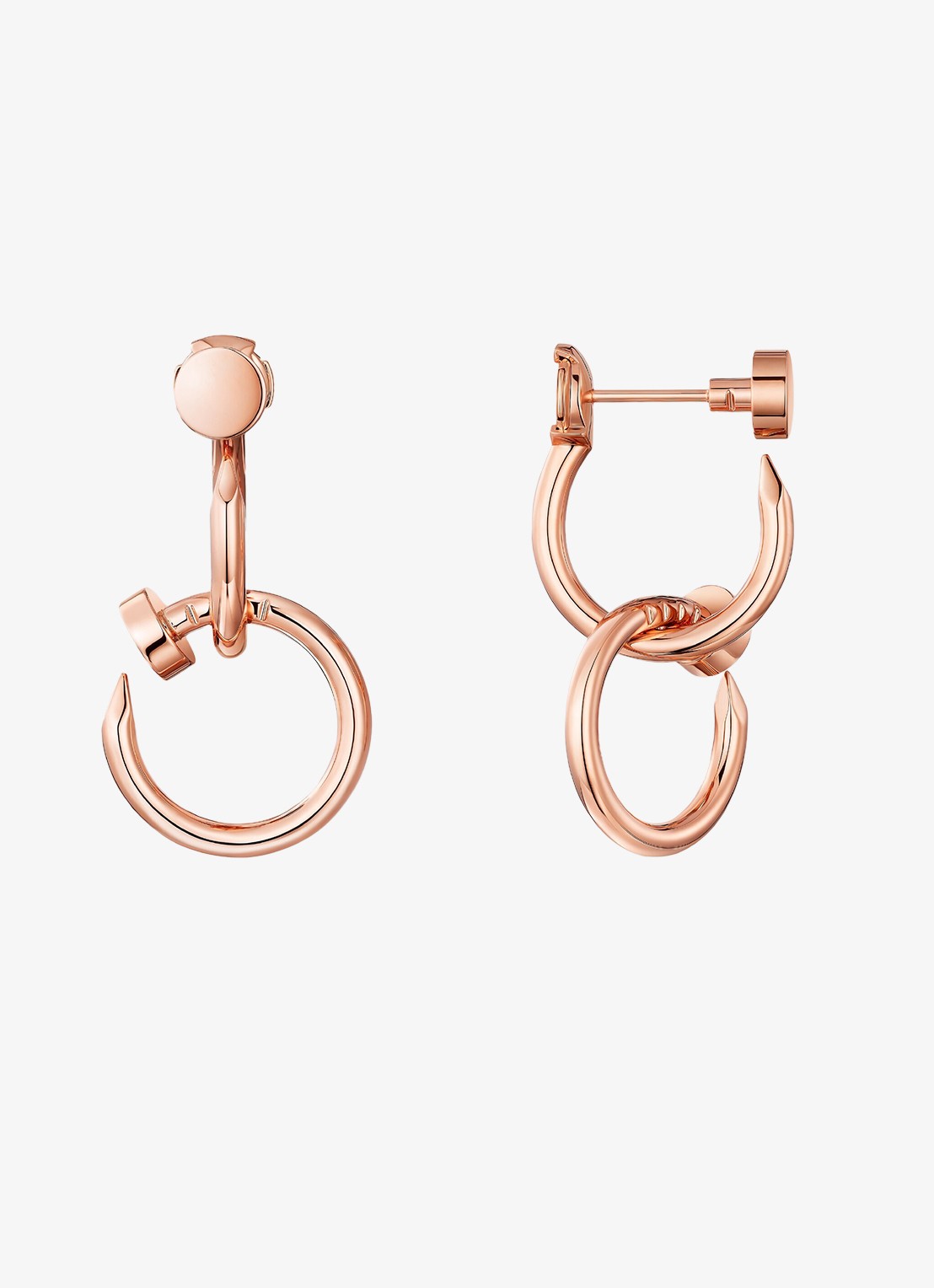 Cartier Juste un Clou oorstekers van 18 karaat roségoud CRB8301527 - detail 4 roségoud