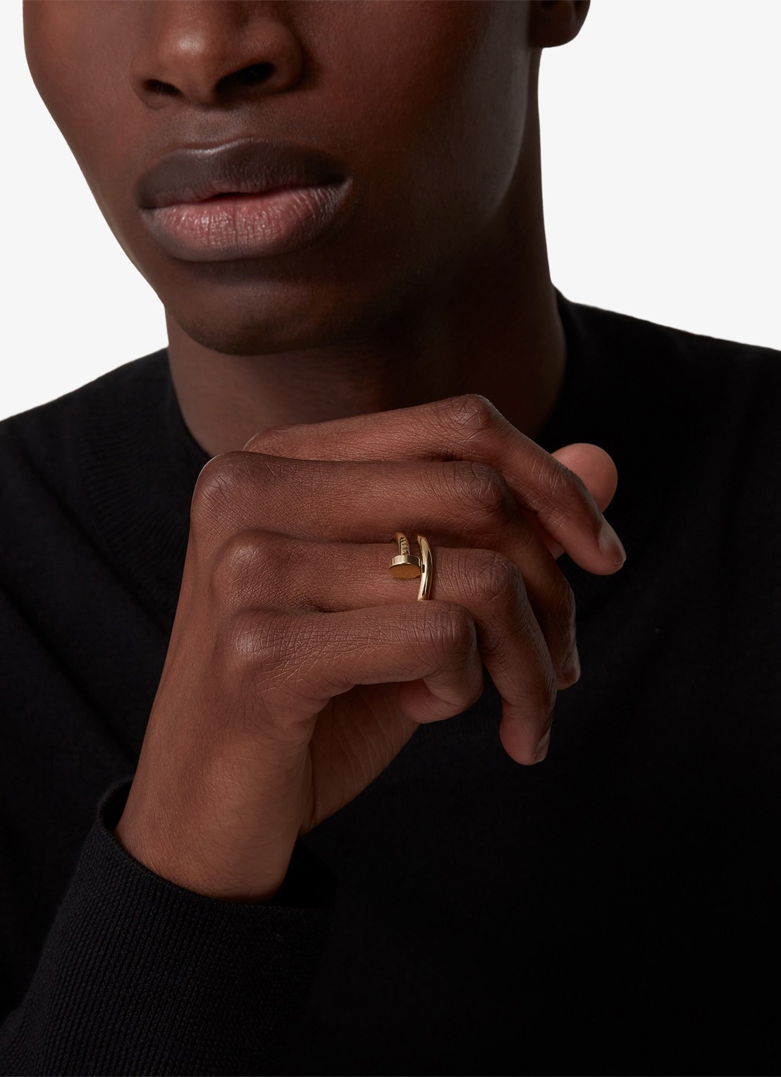 Cartier Juste un Clou ring van 18 karaat geelgoud CRB4092600 - achterkant 6 geelgoud