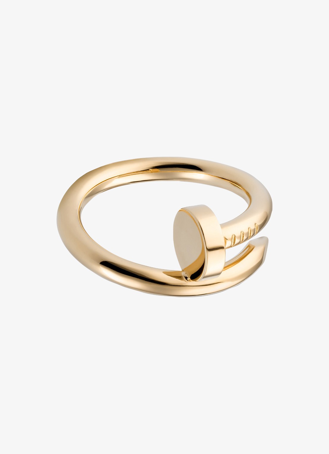 Cartier Juste un Clou ring van 18 karaat geelgoud CRB4092600 - detail geelgoud