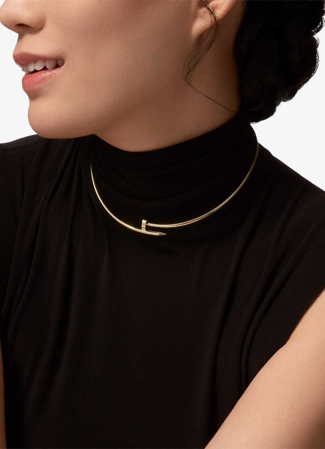 Cartier Juste un Clou small ketting van 18 karaat geelgoud CRB7224799  - voorkant 4 geelgoud