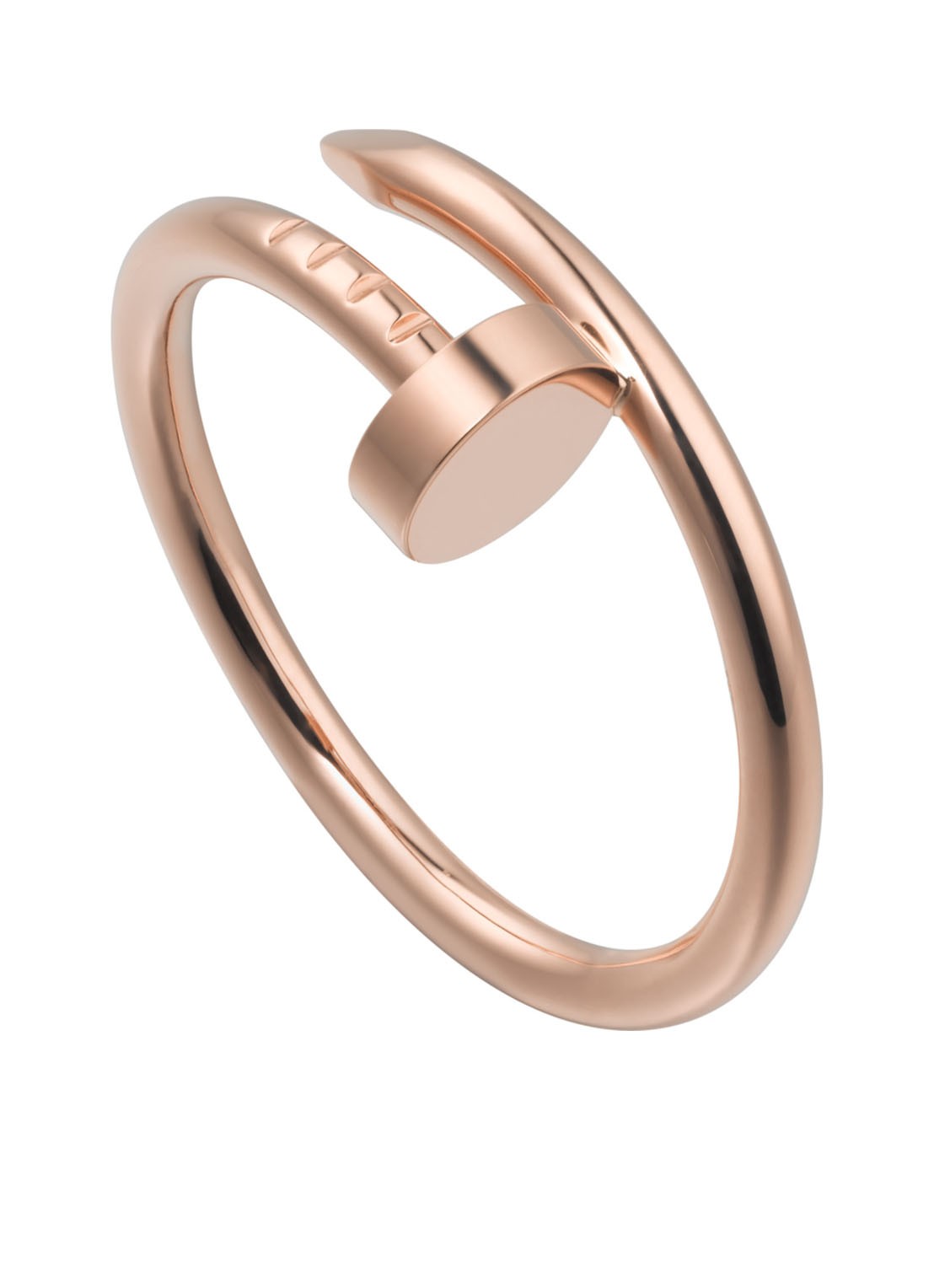 Cartier Juste un Clou small ring van 18k roségoud CRB4225800 - voorkant roségoud