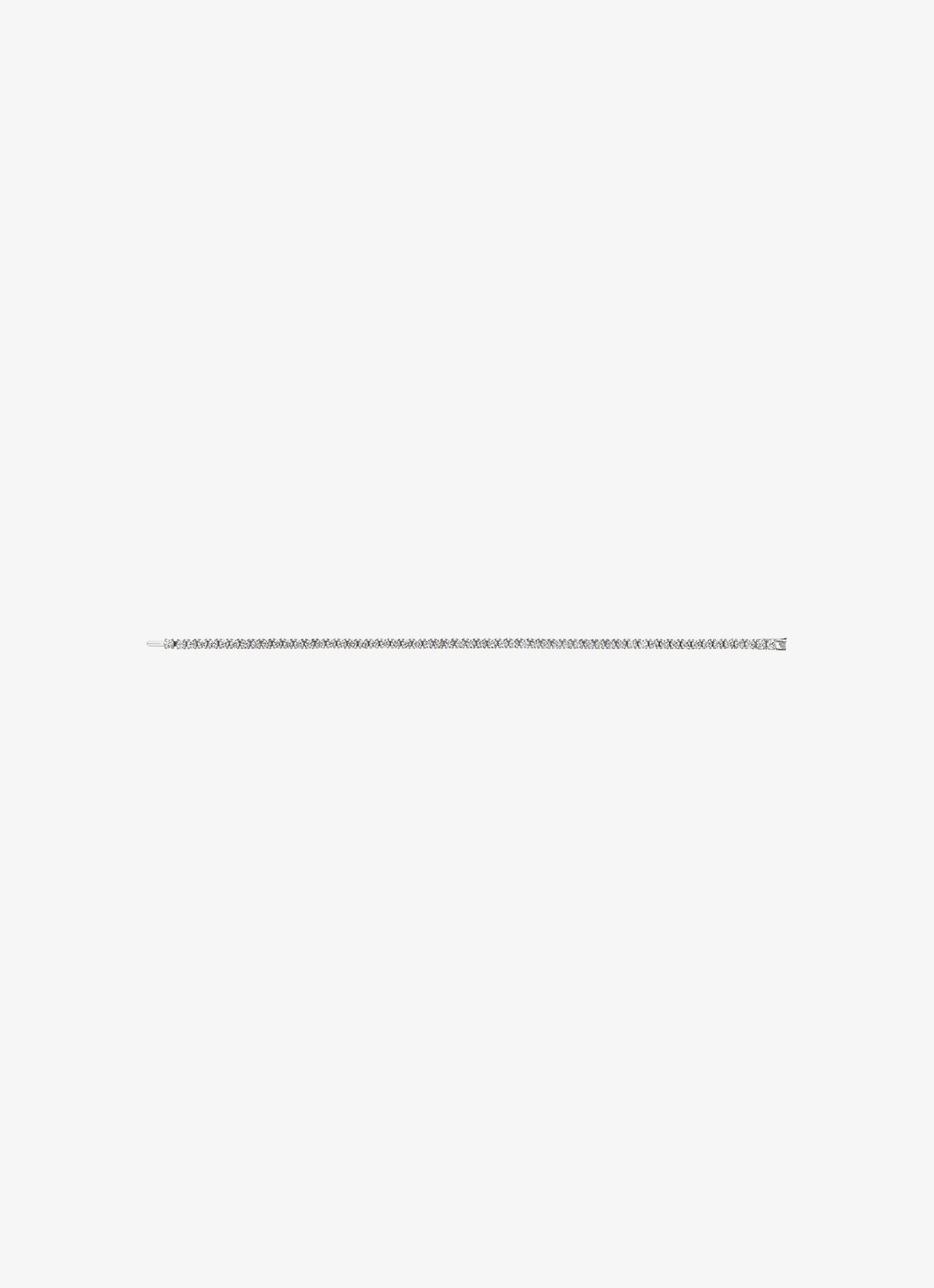 Cartier Lignes Essentielles armband van 18 karaat witgoud met 4.68 ct diamant CRN6708017  - detail witgoud