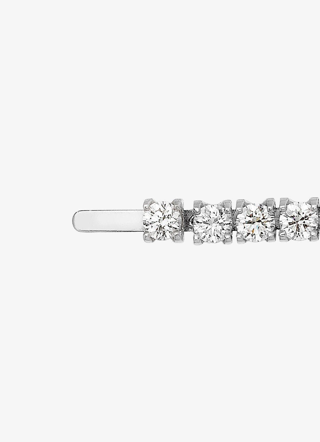 Cartier Lignes Essentielles armband van 18 karaat witgoud met 4.68 ct diamant CRN6708017  - detail 4 witgoud
