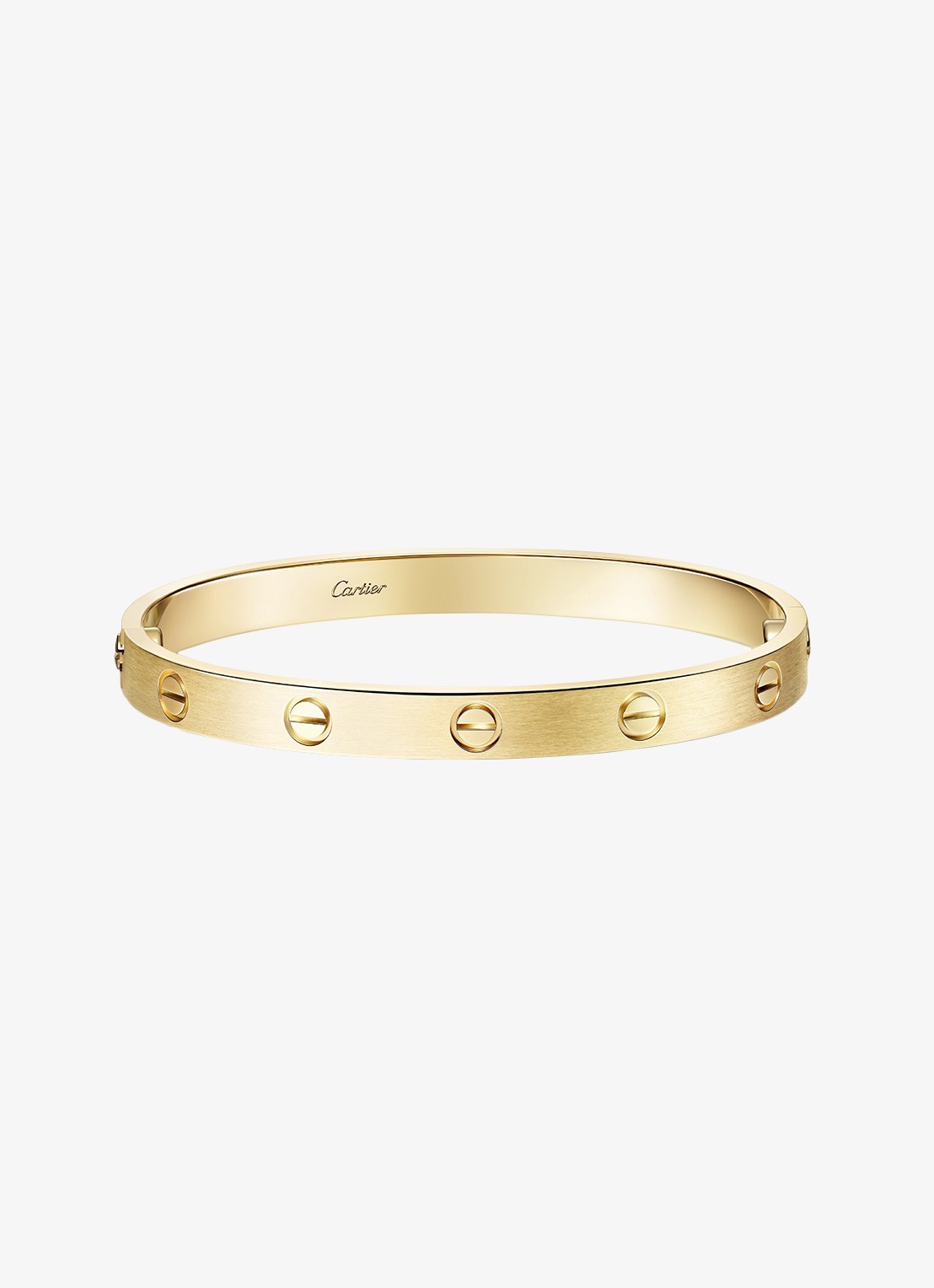 Cartier LOVE armband, klassiek model van 18 karaat geelgoud CRB6077017 - voorkant 2 geelgoud