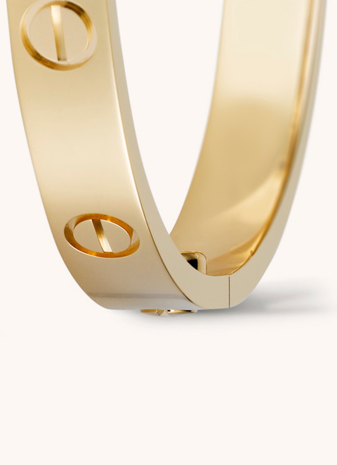 Cartier LOVE armband van 18 karaat geelgoud CRB6067500 - detail geelgoud