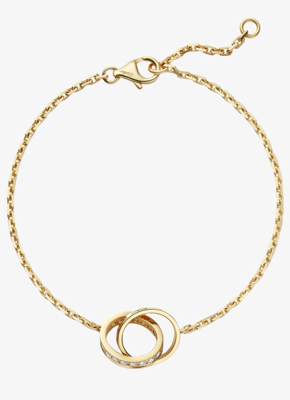 Cartier LOVE armband van 18 karaat geelgoud met 18 diamanten CRB6084300 - detail 6 geelgoud