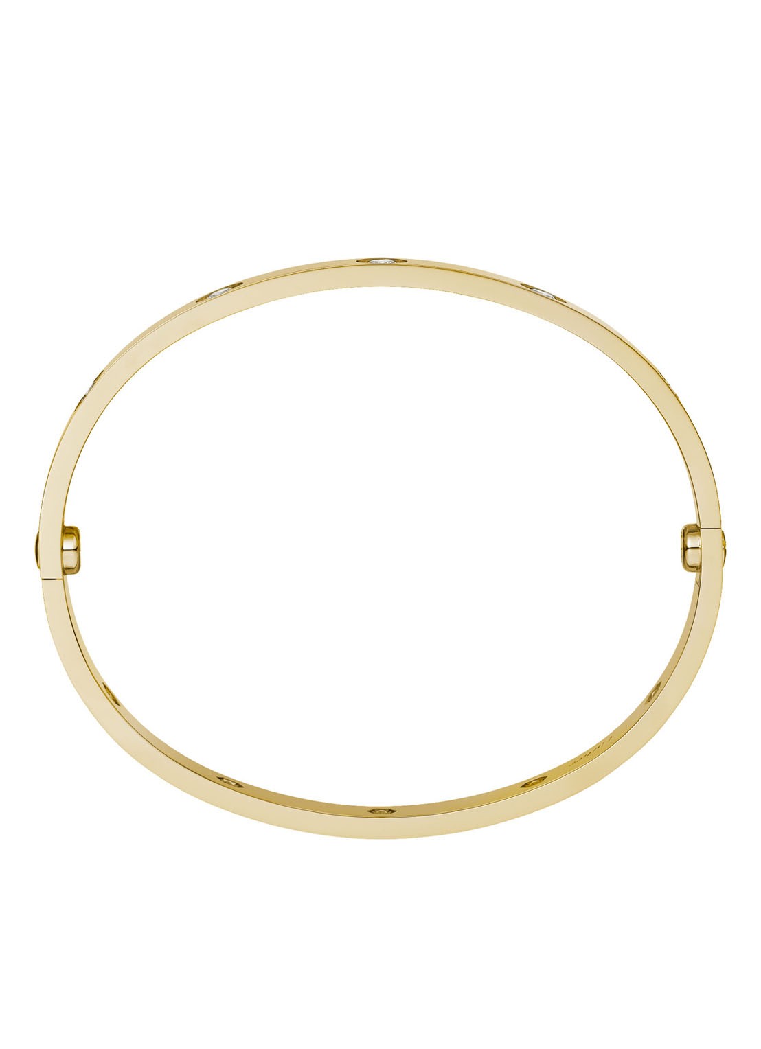 Cartier LOVE armband van 18 karaat geelgoud met diamanten CRB6070300 - detail 3 geelgoud