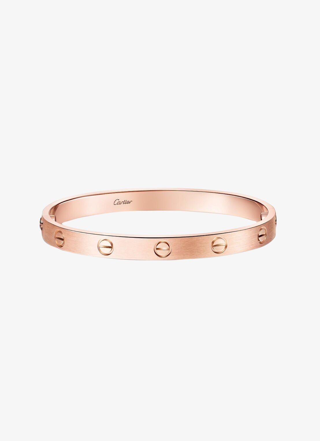 Cartier LOVE armband van 18 karaat roségoud CRB60799 - voorkant roségoud