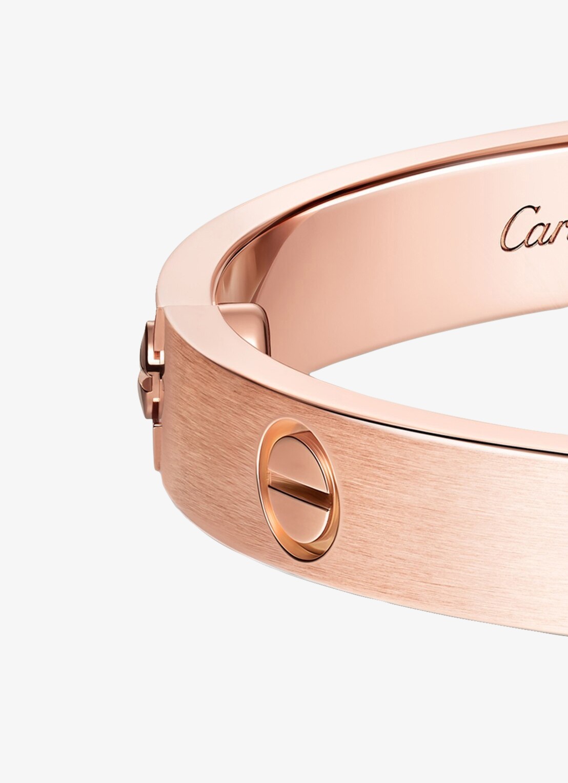Cartier LOVE armband van 18 karaat roségoud met 4 diamanten CRB60800 - detail 6 roségoud