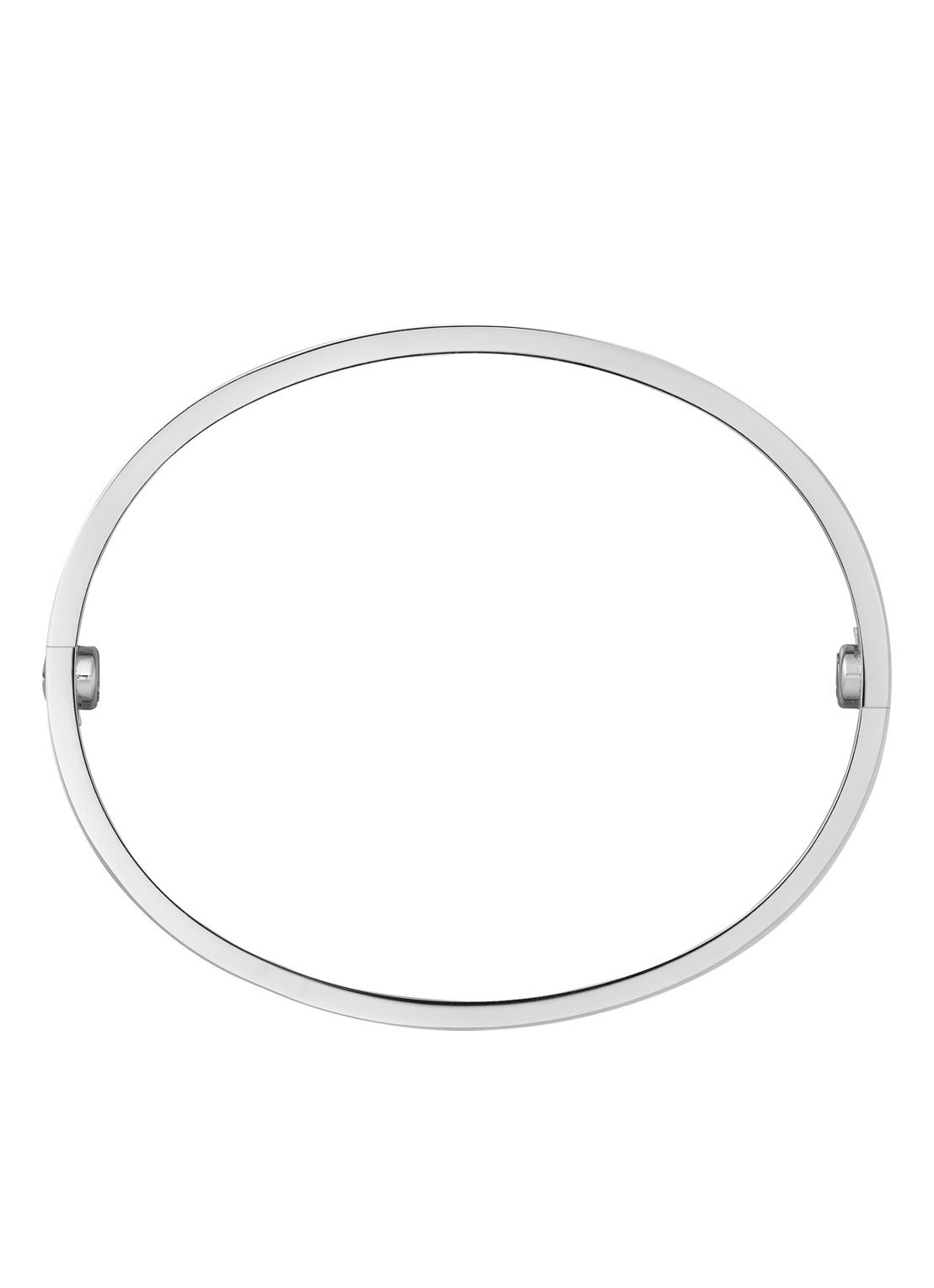 Cartier LOVE armband van 18 karaat witgoud CRB6067600 - detail witgoud