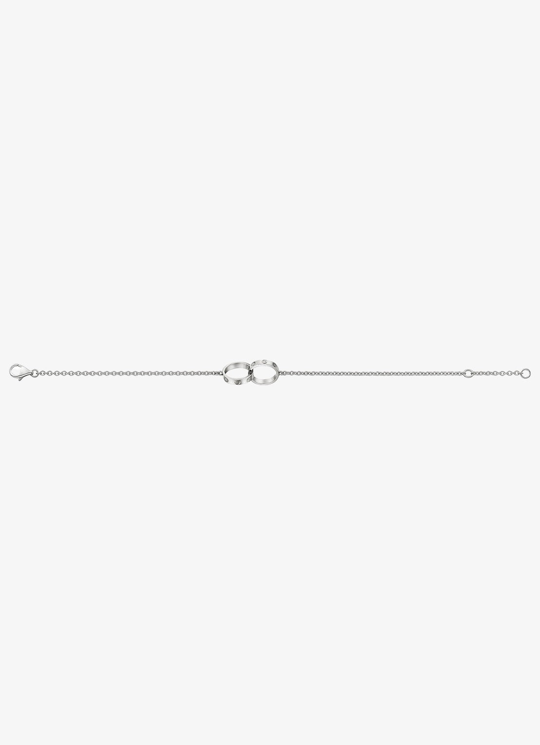 Cartier LOVE armband van 18 karaat witgoud CRB6091200 - detail 2 witgoud