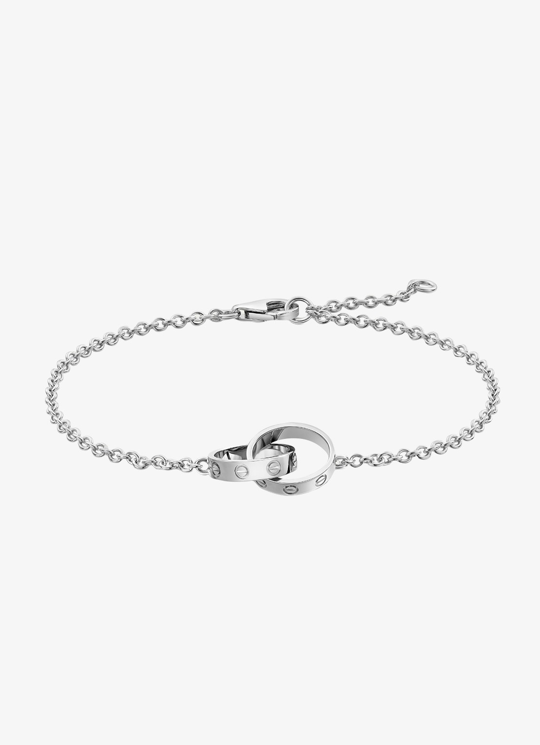 Cartier LOVE armband van 18 karaat witgoud CRB6091200 - voorkant 7 witgoud
