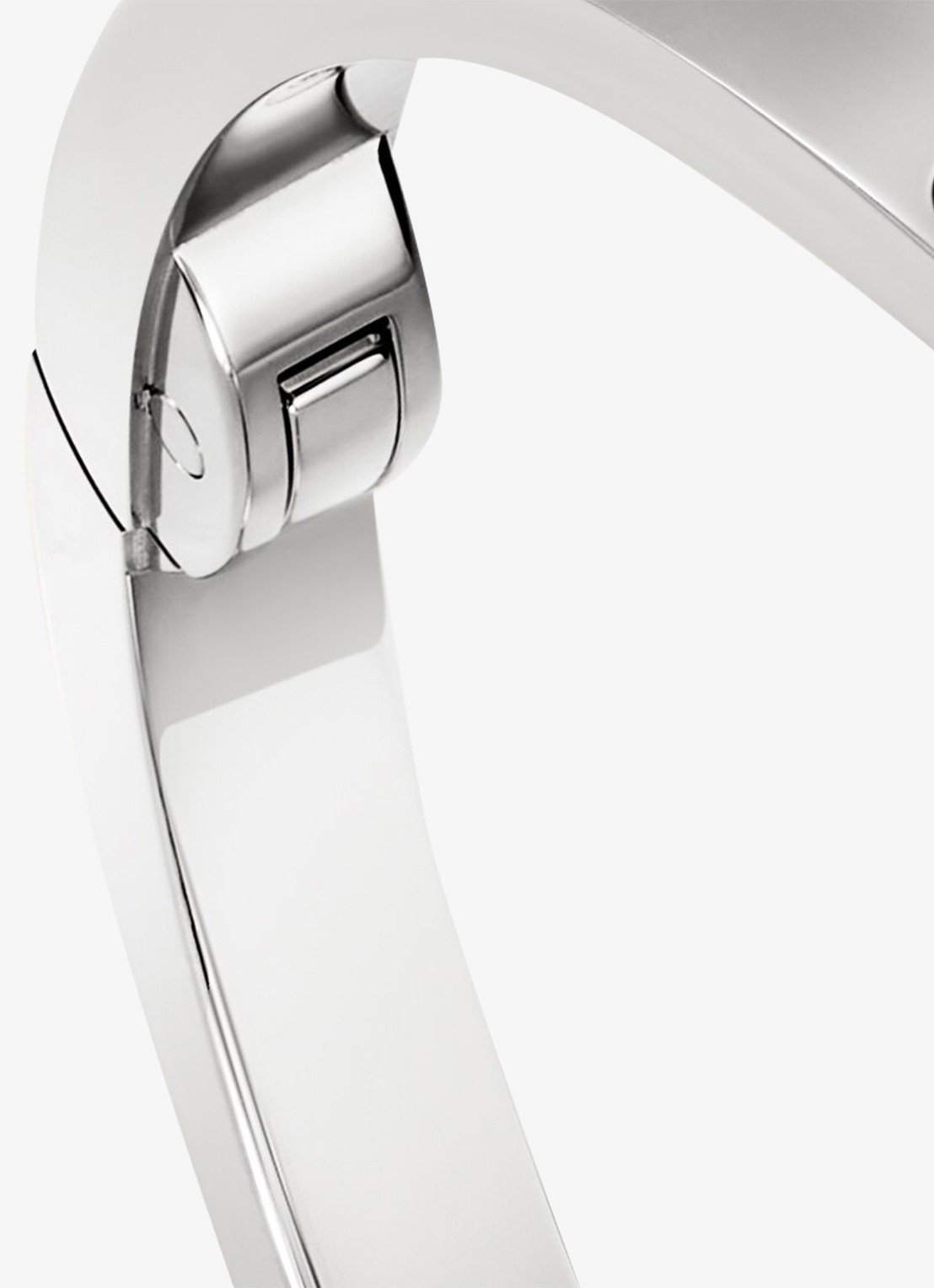 Cartier LOVE armband van 18 karaat witgoud met 6 diamanten CRB6079515 - detail 5 witgoud