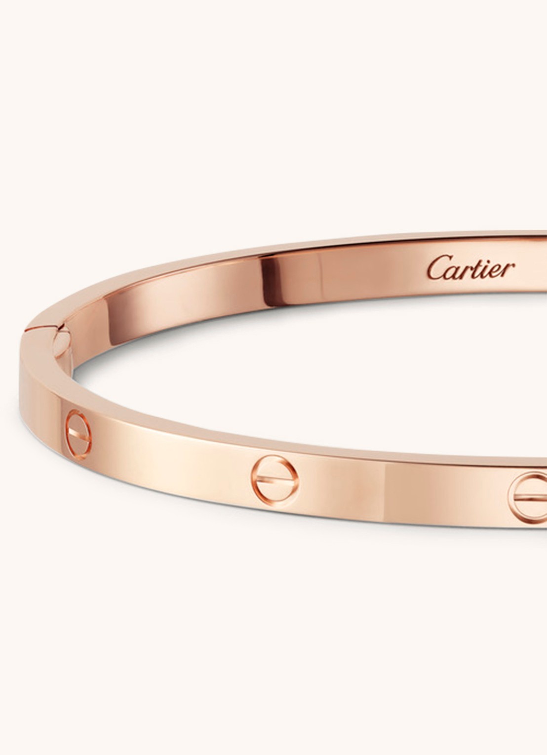 Cartier Love armband van 18k roségoud CRB6047300 - detail 4 roségoud