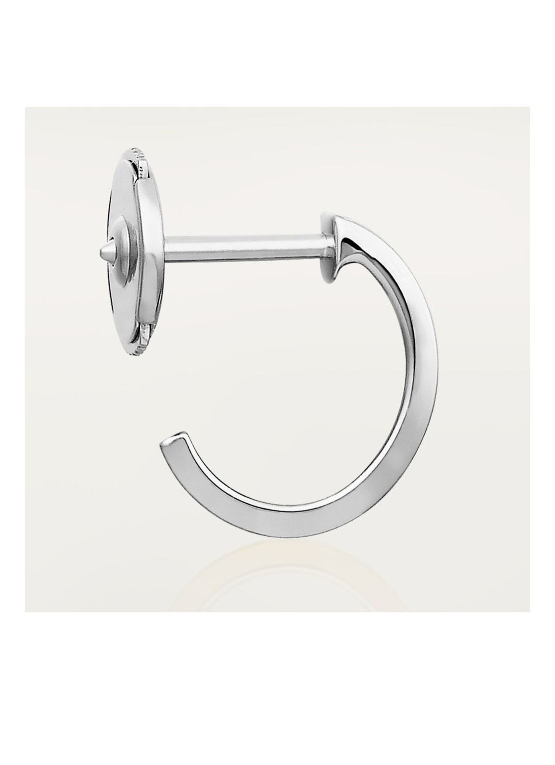 Cartier LOVE oorbellen van 18 karaat witgoud CRB8028900 - detail 4 witgoud