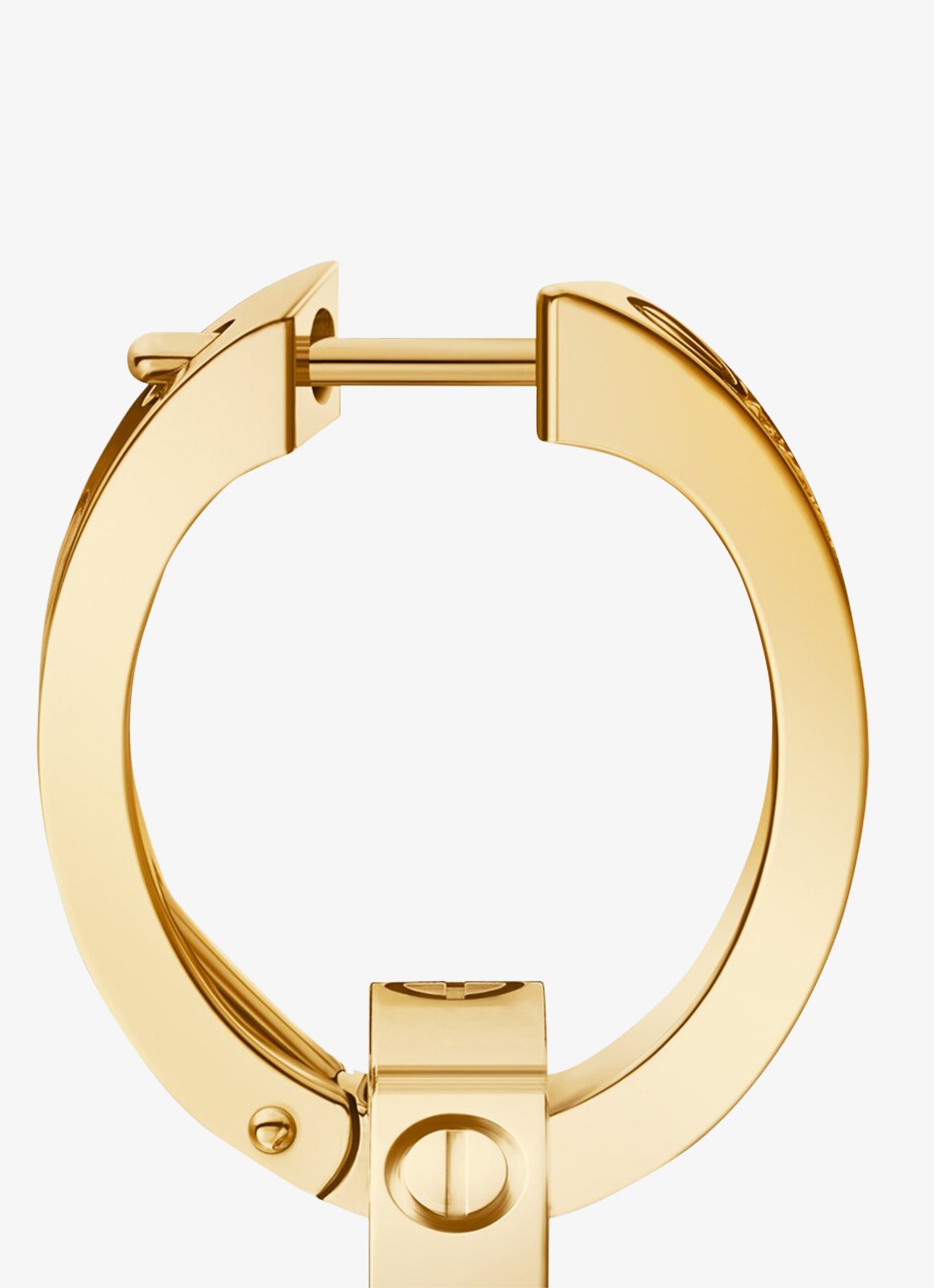 Cartier LOVE oorringen van 18 karaat geelgoud met 15 diamanten CRN8515241 - detail 2 geelgoud