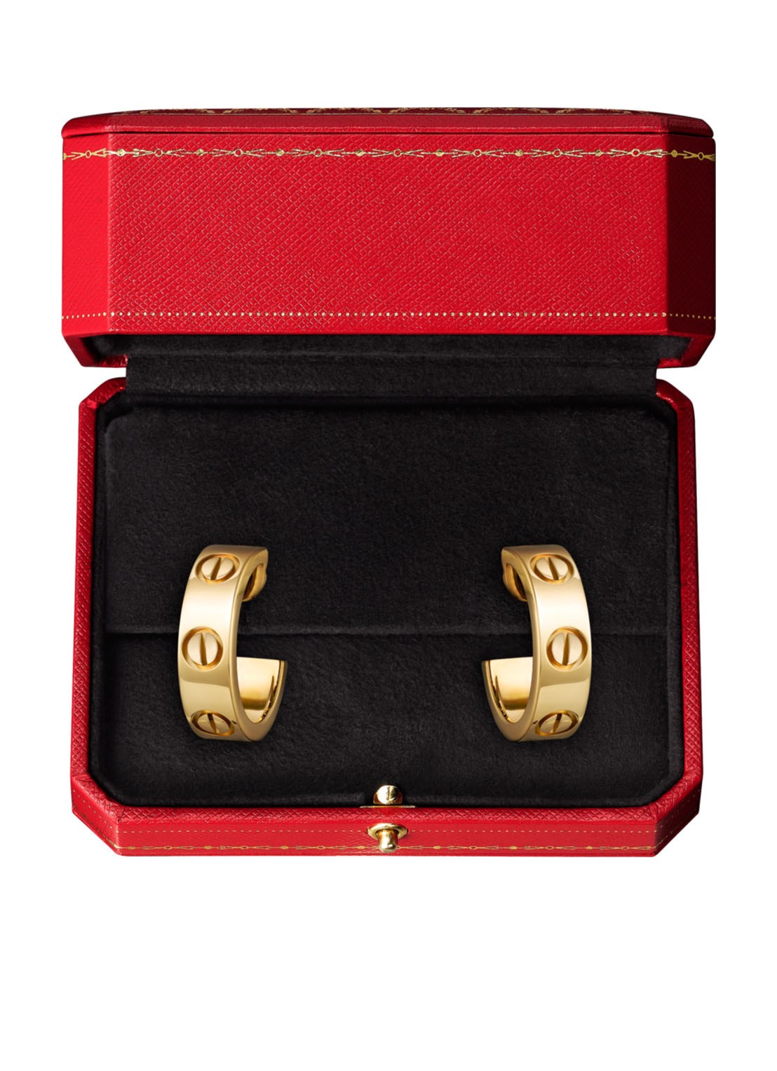 Cartier Love oorringen van 18k geelgoud CRB8022500 - detail geelgoud