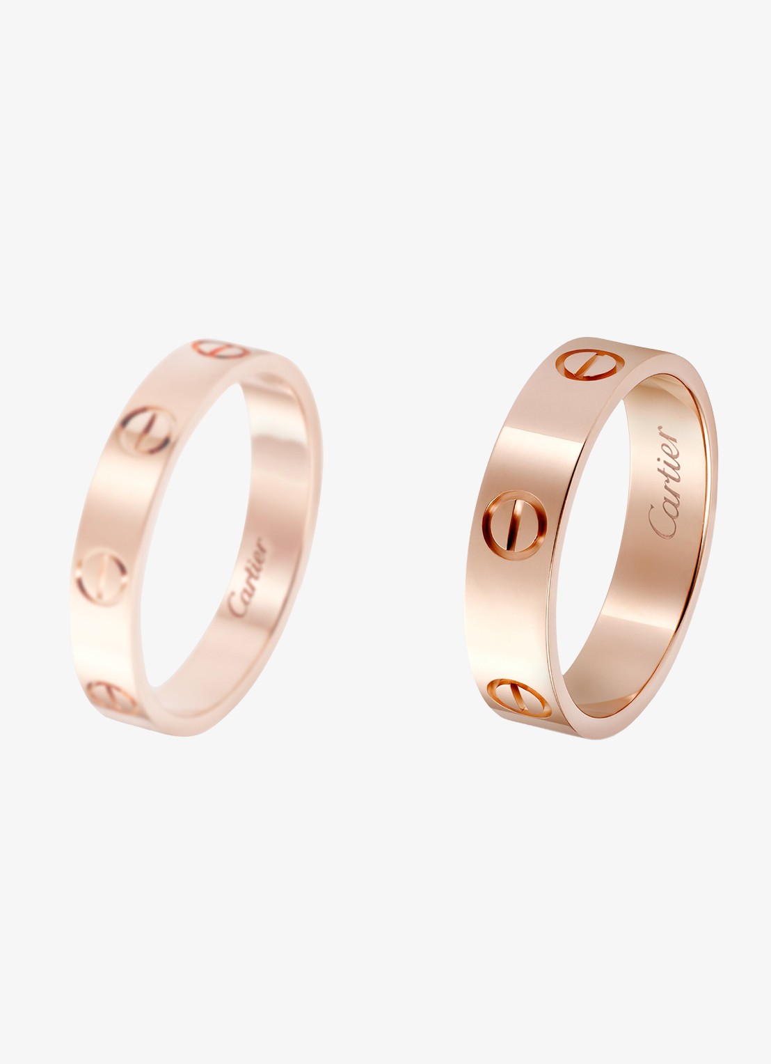 Cartier LOVE ring, klassiek model van 18 karaat roségoud CRB40848 - detail 5 roségoud