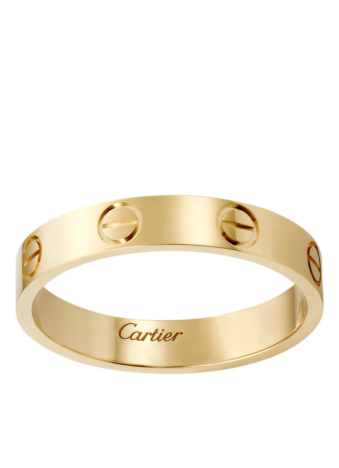 Cartier LOVE ring, klein model van 18 karaat geelgoud CRB40850 - voorkant 2 geelgoud