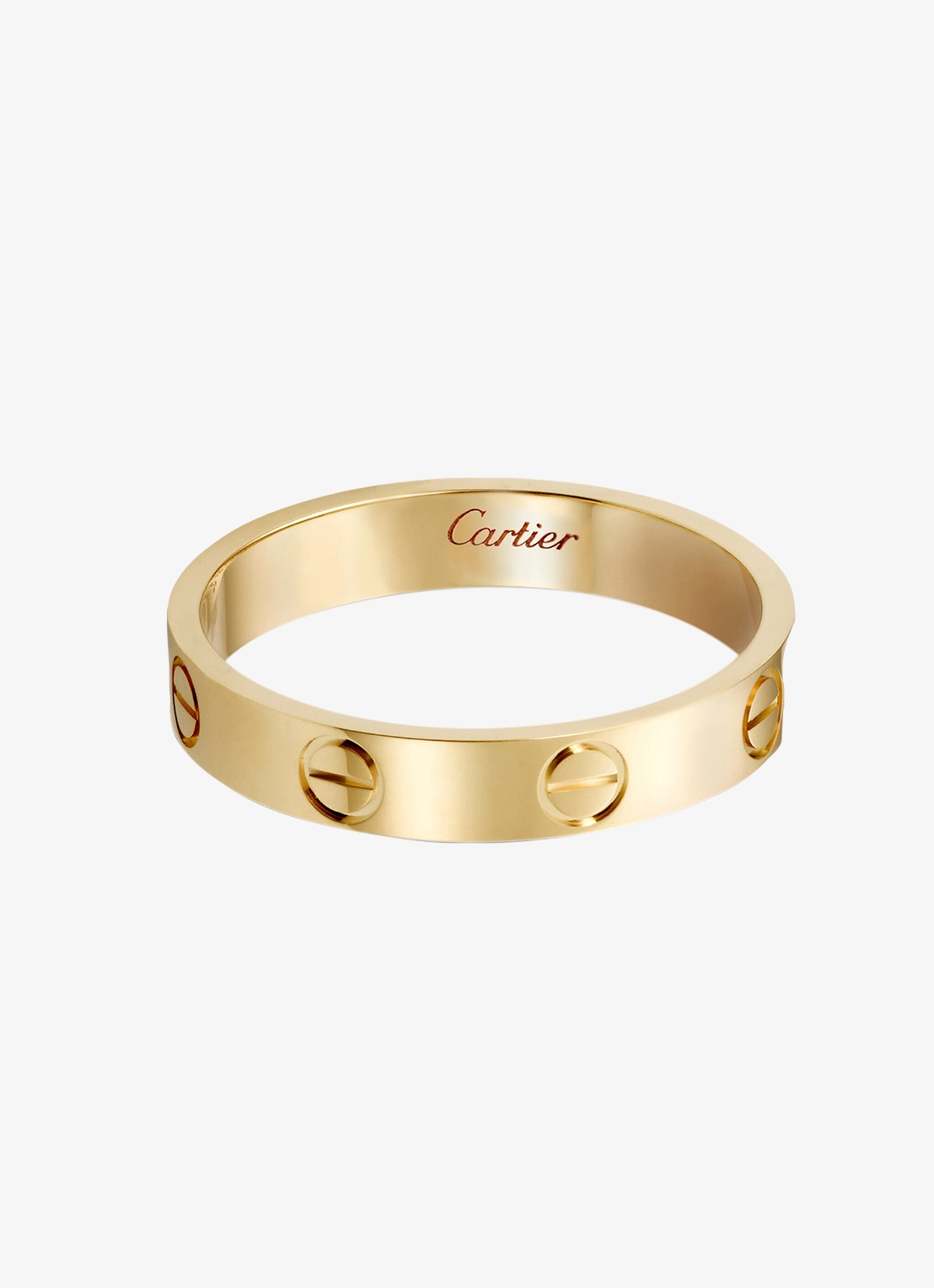 Cartier LOVE ring, klein model van 18 karaat geelgoud CRB40850 - voorkant 7 geelgoud