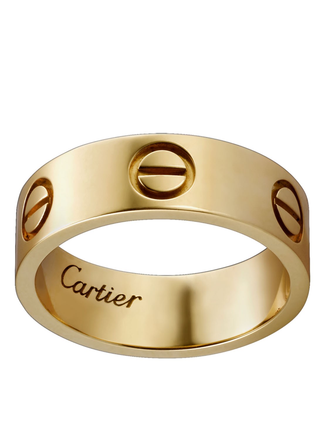 Cartier Love ring van 18 karaat geelgoud CRB4084600 - voorkant geelgoud