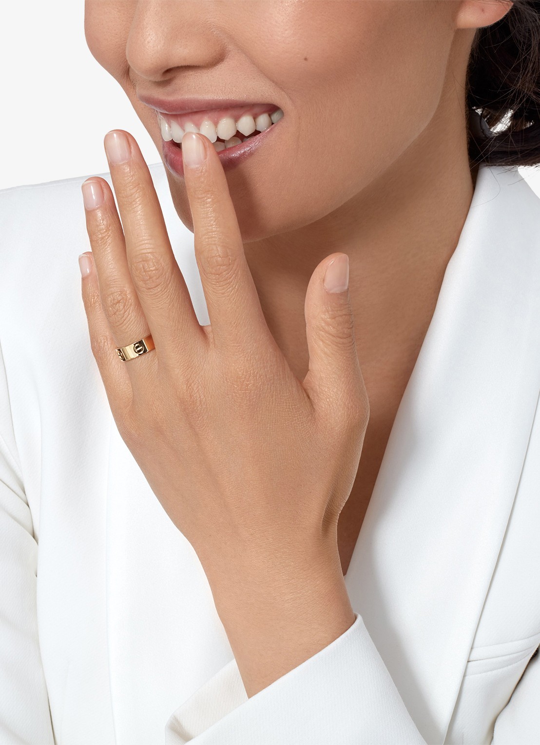 Cartier Love ring van 18 karaat geelgoud CRB4084600 - achterkant 7 geelgoud