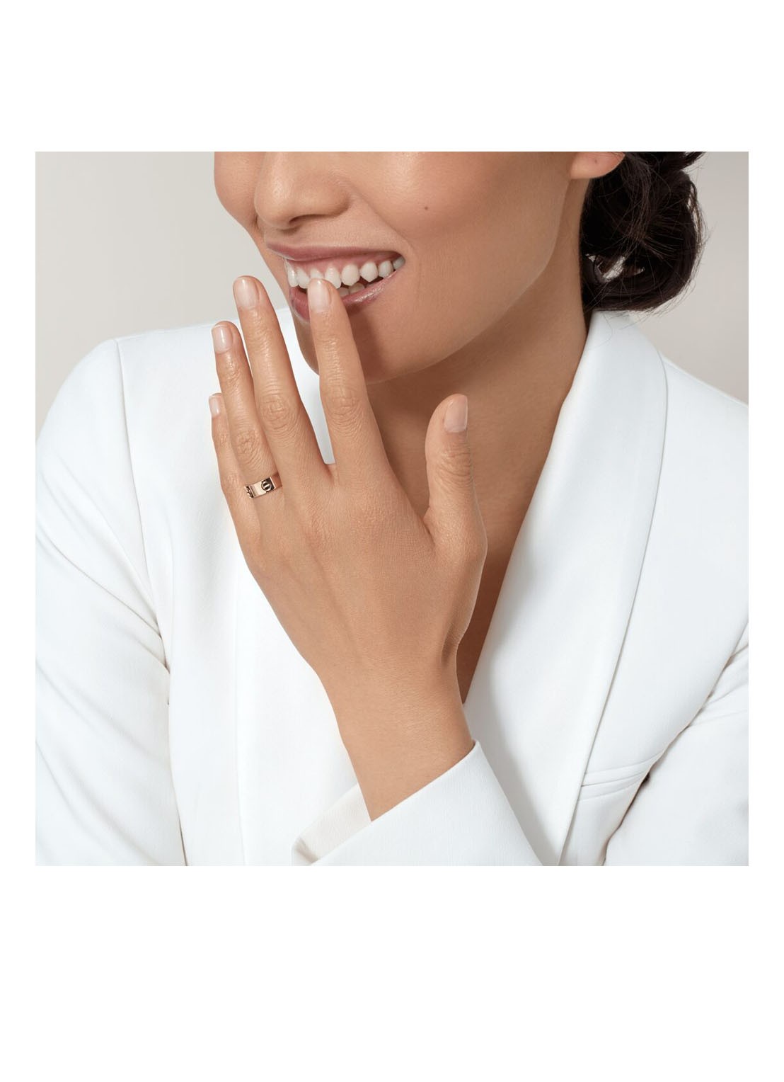 Cartier Love ring van 18 karaat geelgoud CRB4084667 - detail geelgoud
