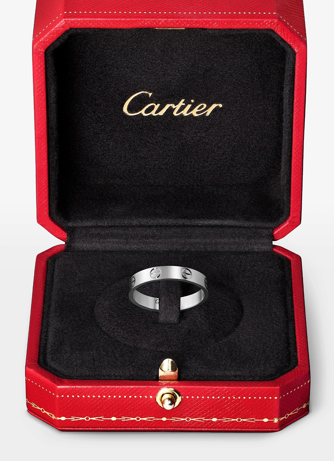 Cartier Love trouwring van platina CRB4085363 - detail 7 zilver
