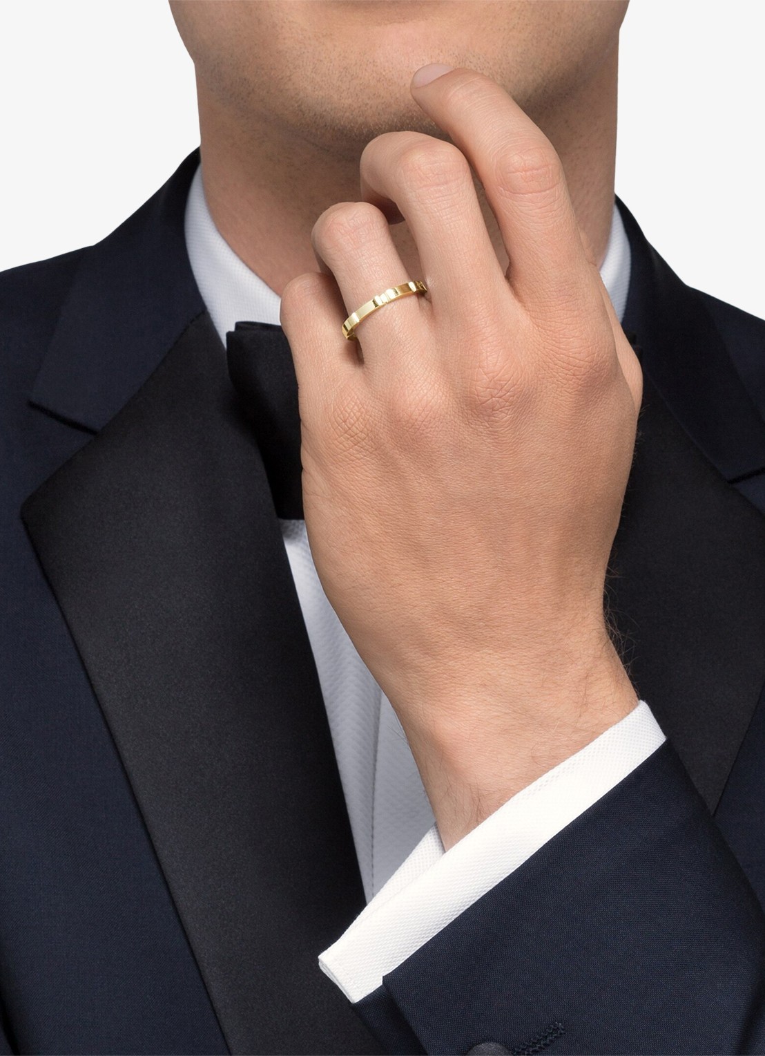 Cartier Maillon Panth??re wedding band - voorkant 2 geelgoud