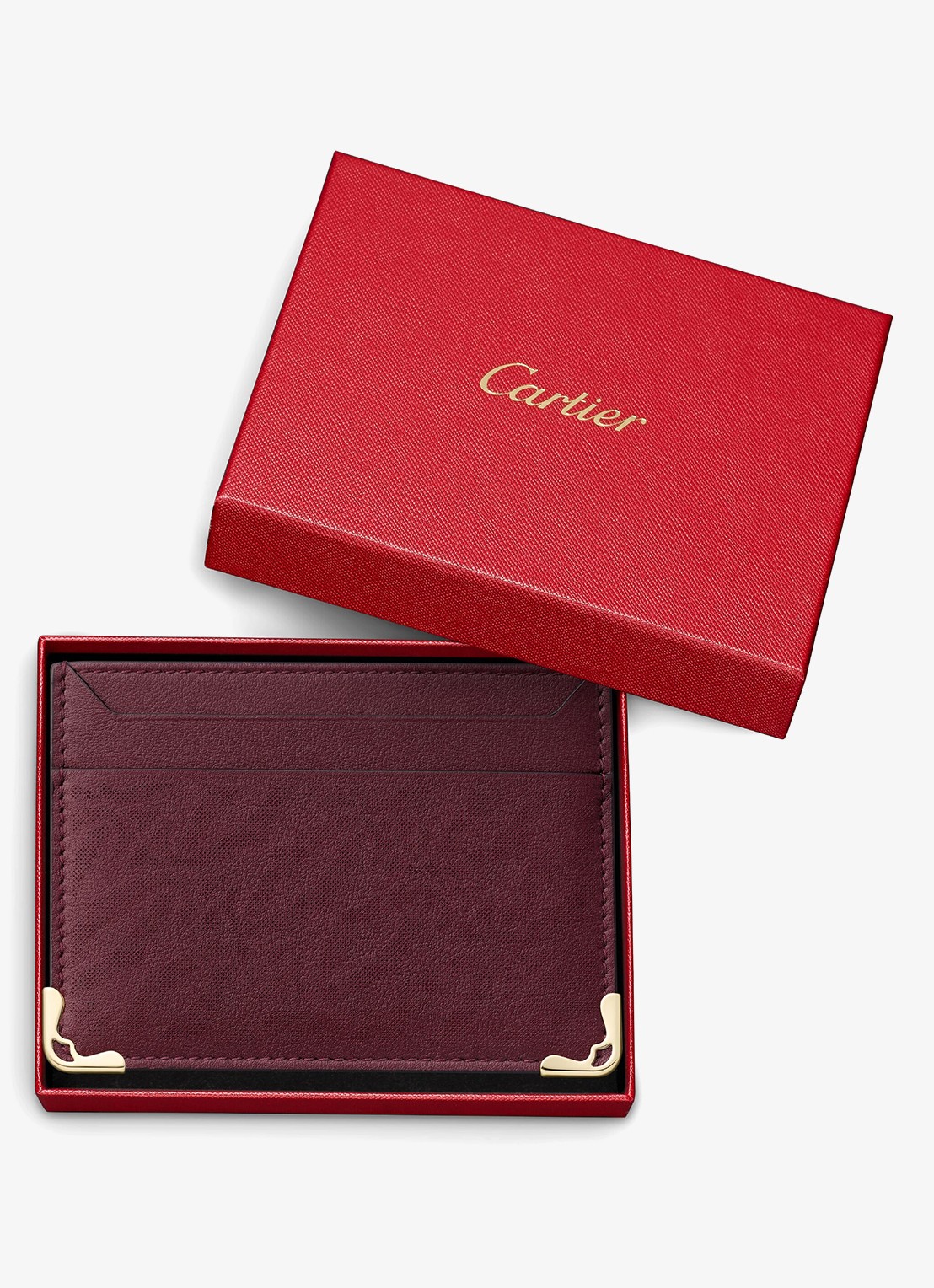 Cartier Must de Cartier pasjeshouder van kalfsleer CRL3002522 - detail 3 bordeauxrood