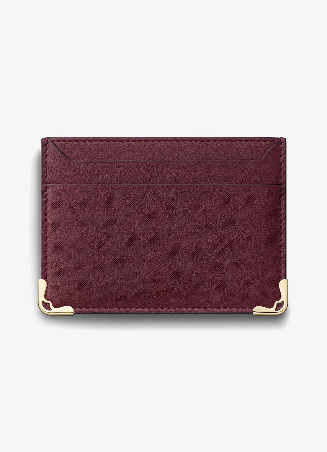 Cartier Must de Cartier pasjeshouder van kalfsleer CRL3002522 - voorkant 4 bordeauxrood