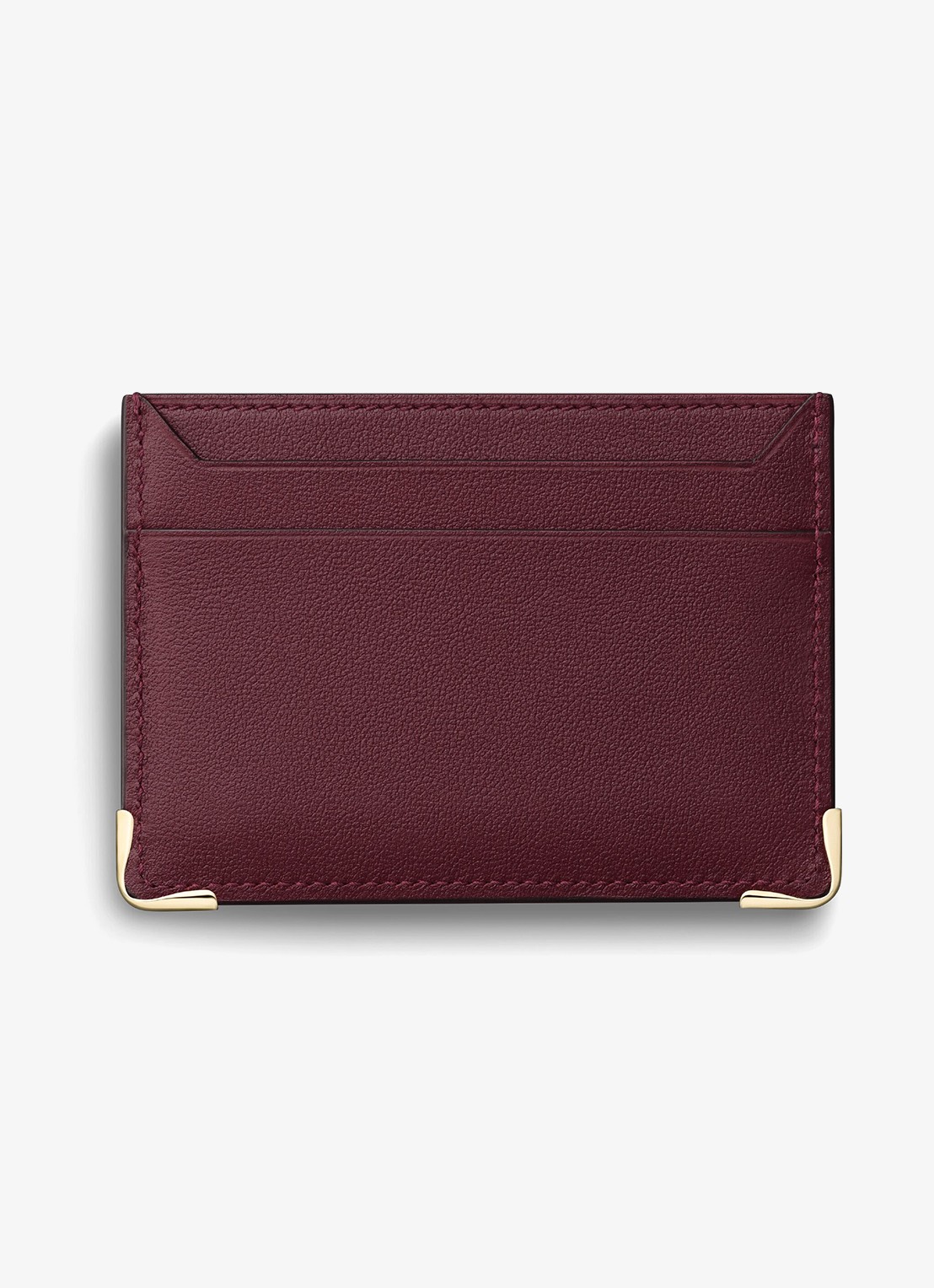 Cartier Must de Cartier pasjeshouder van kalfsleer CRL3002522 - voorkant 5 bordeauxrood