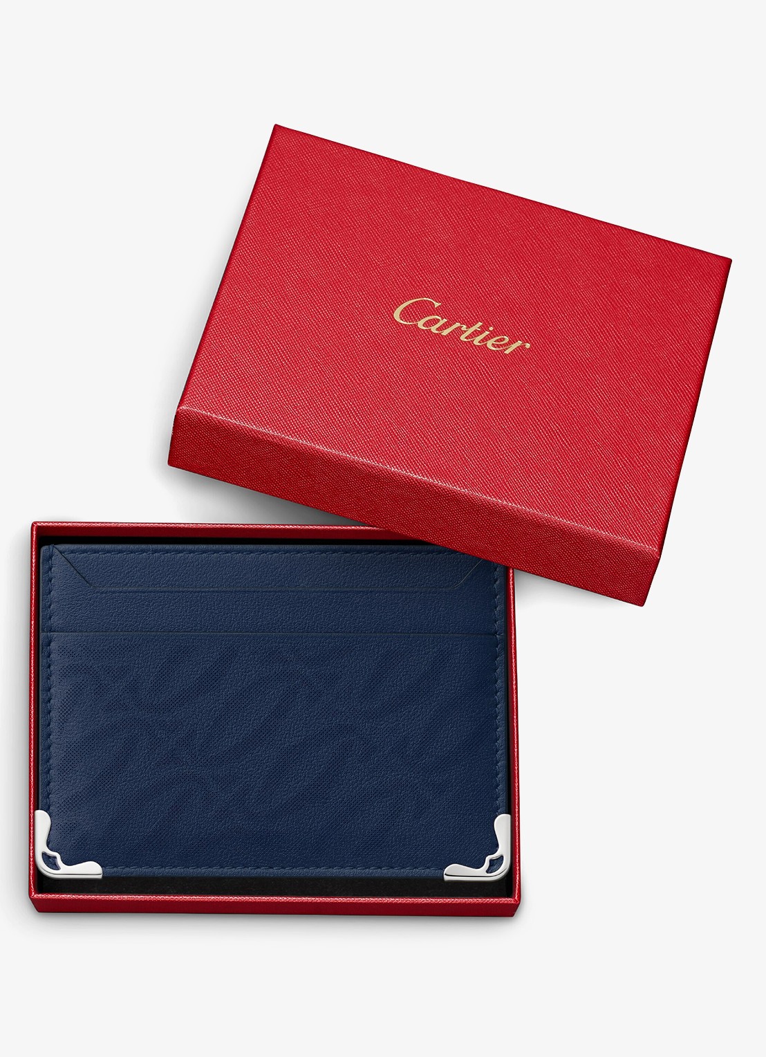 Cartier Must de Cartier pasjeshouder van kalfsleer CRL3002523 - detail 3 donkerblauw