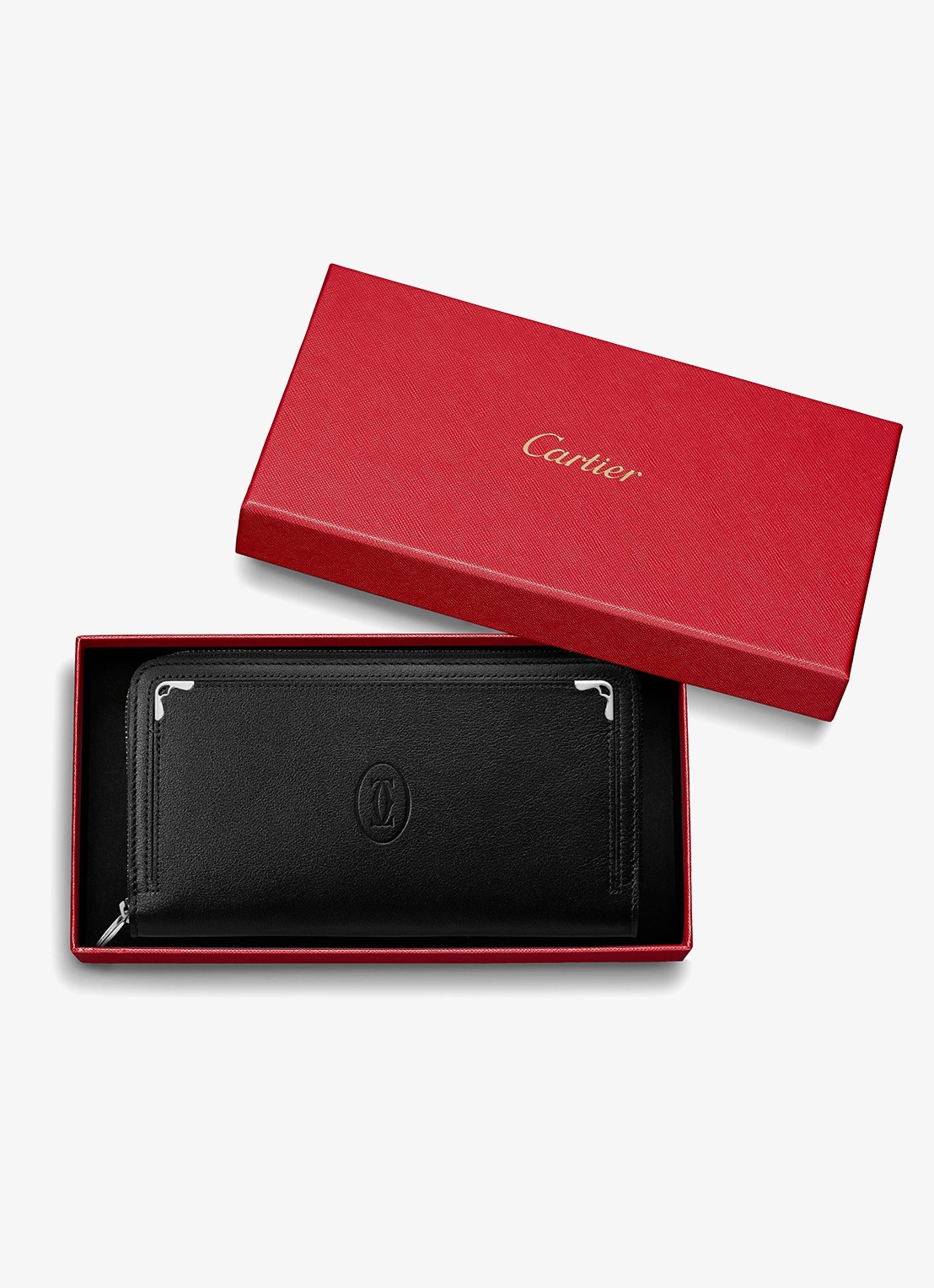 Cartier Must de Cartier ritsportemonnee van kalfsleer CRL3001489 - detail 6 zwart