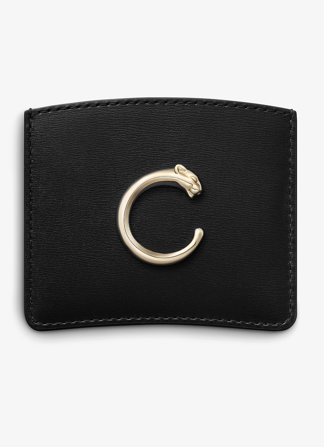 Cartier Panthère C de Cartier pasjeshouder van kalfsleer CRL3002036 - voorkant 5 zwart