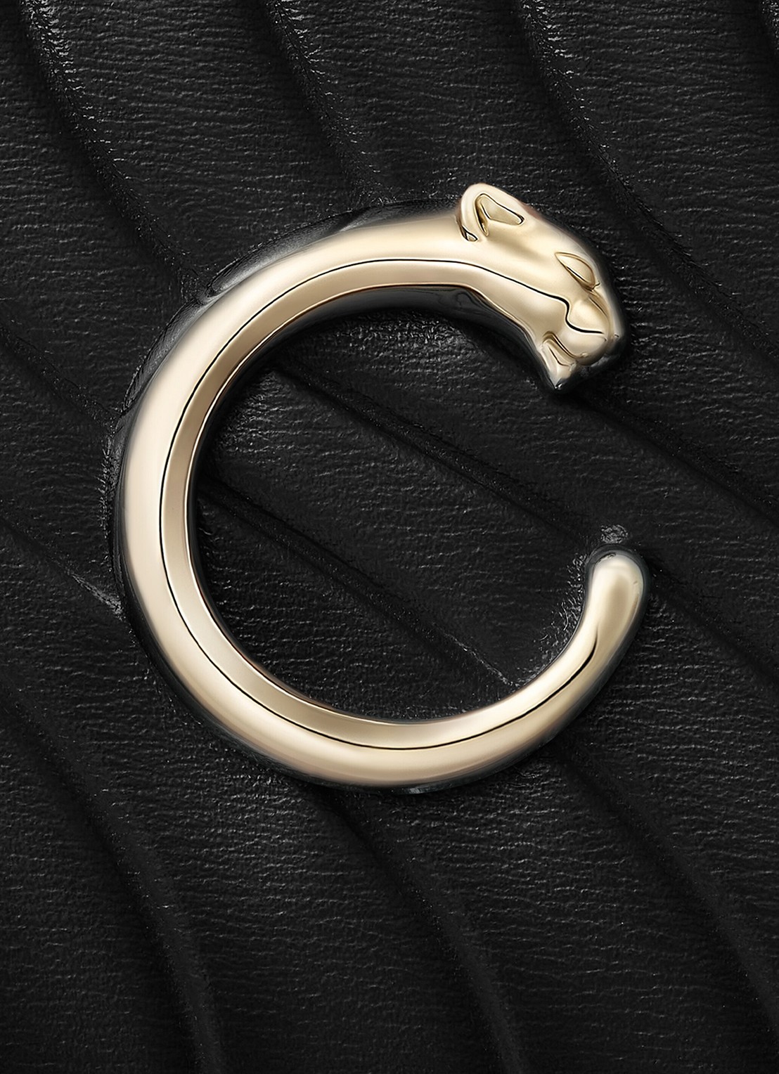 Cartier Panthère C de Cartier pasjeshouder van kalfsleer CRL3002250 - detail 3 zwart
