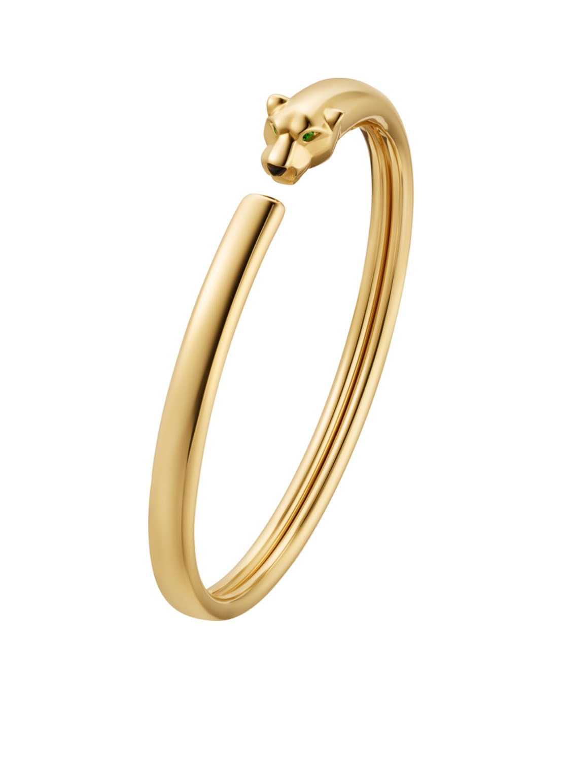 Cartier Panthère de Cartier armband van 18 karaat geelgoud met onyx en tsavoriet CRB6067200 - voorkant geelgoud
