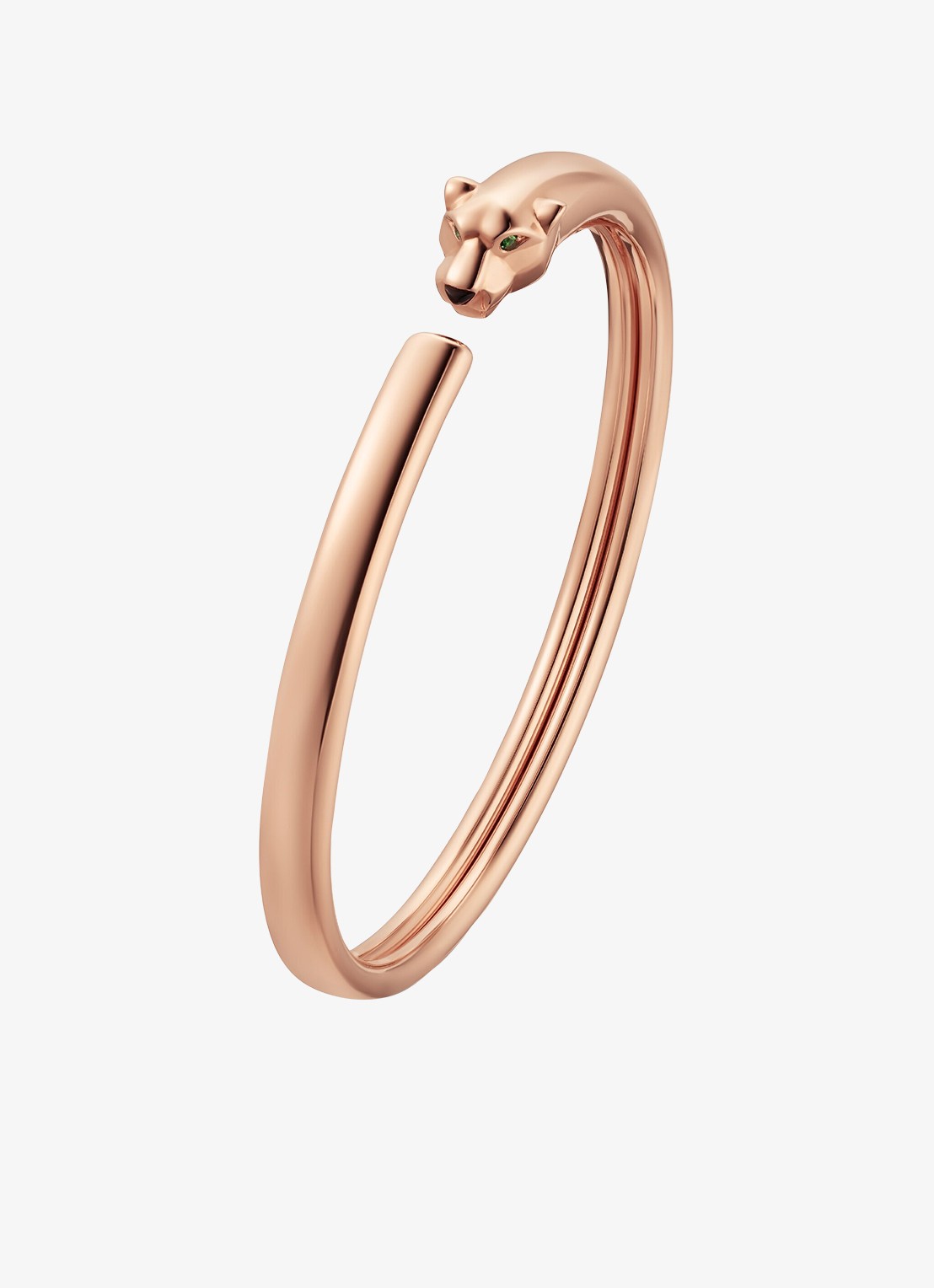 Cartier Panthère de Cartier bangle, klein model van 18 karaat roségoud CRB6078417 - voorkant roségoud